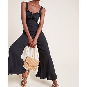 Anthropologie sweetheart jumpsuit